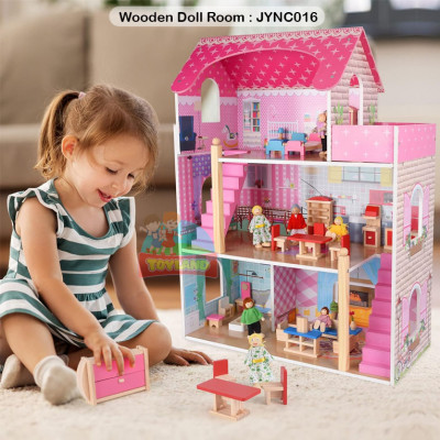 Wooden Doll Room : JYNC016
